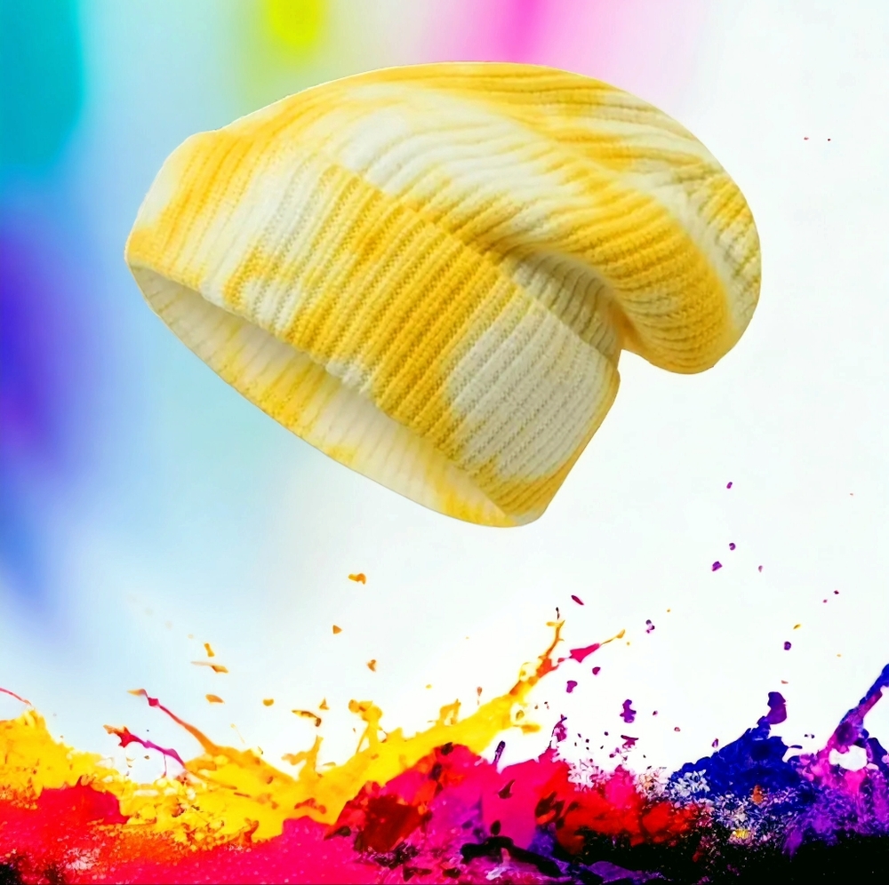 Tie Dye Beanie.Unisex